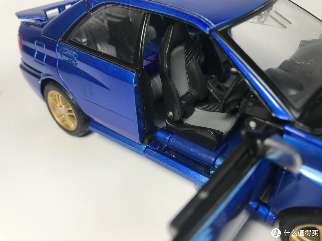 #本站首晒#TAKARA TOMY 变形金刚 BT19 蓝霹雳 SUBARU IMPREZA WRX