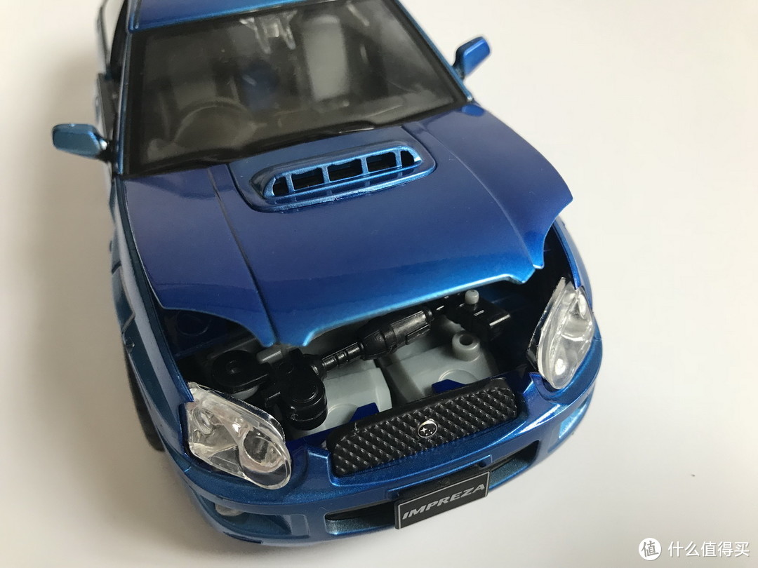 #本站首晒#TAKARA TOMY 变形金刚 BT19 蓝霹雳 SUBARU IMPREZA WRX