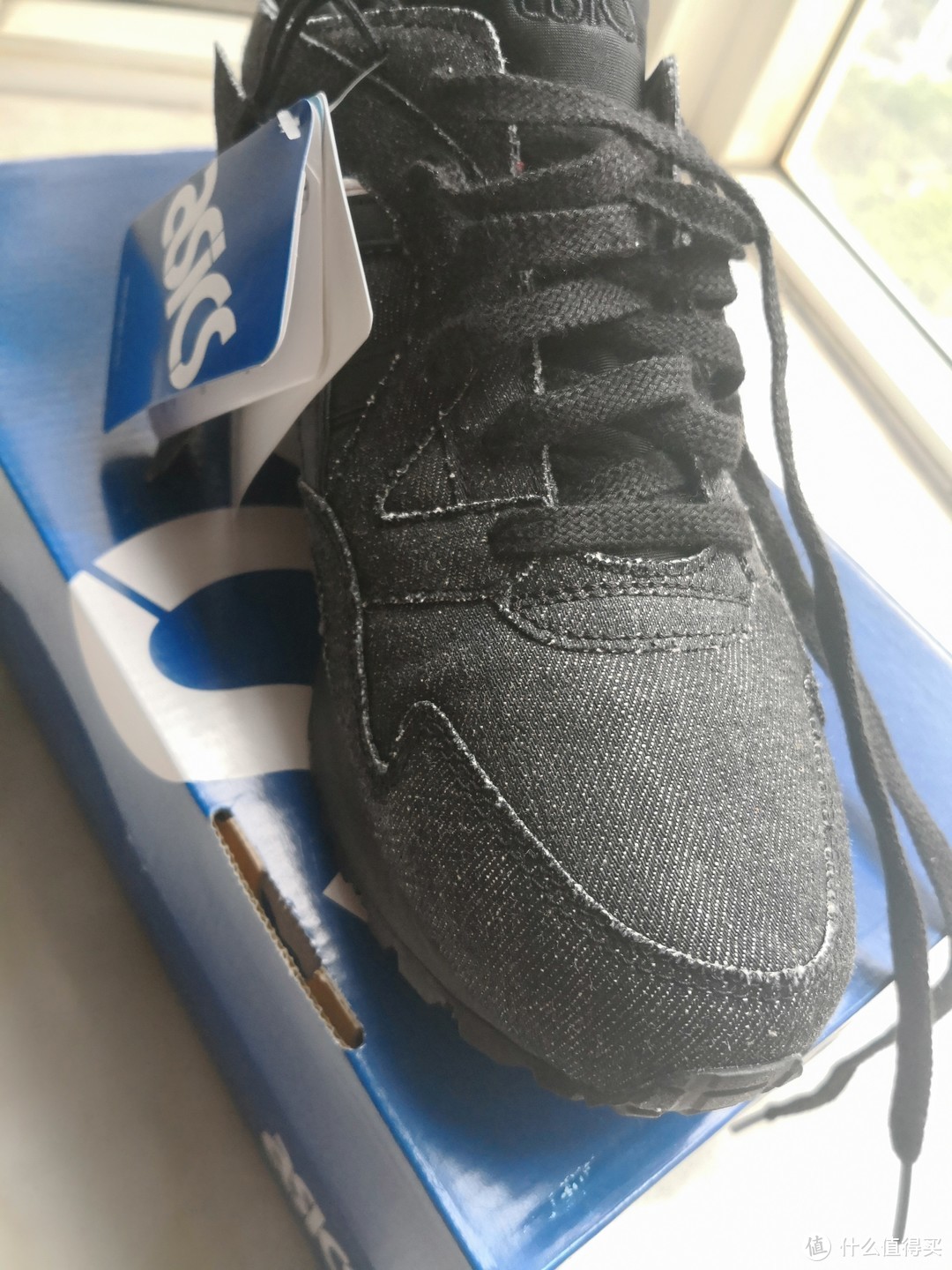 Asics 亚瑟士 GEL-Lyte V  HN6D3-9090日本牛仔元素跑鞋 开箱