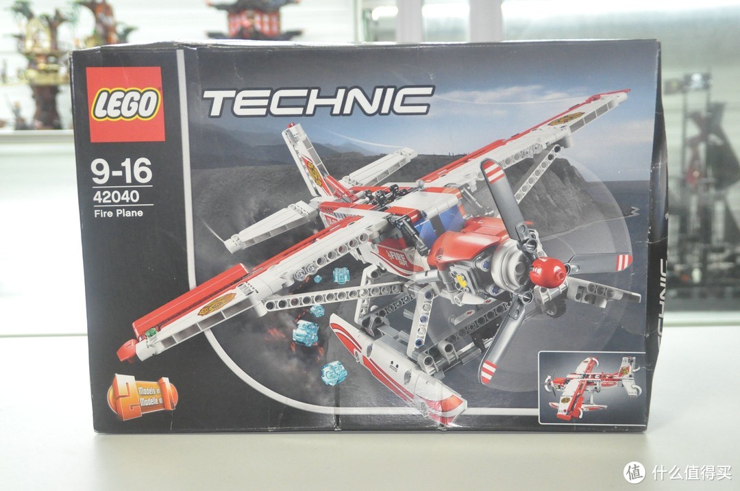 LEGO 乐高 Technic 科技系列 42040 消防飞机 开箱