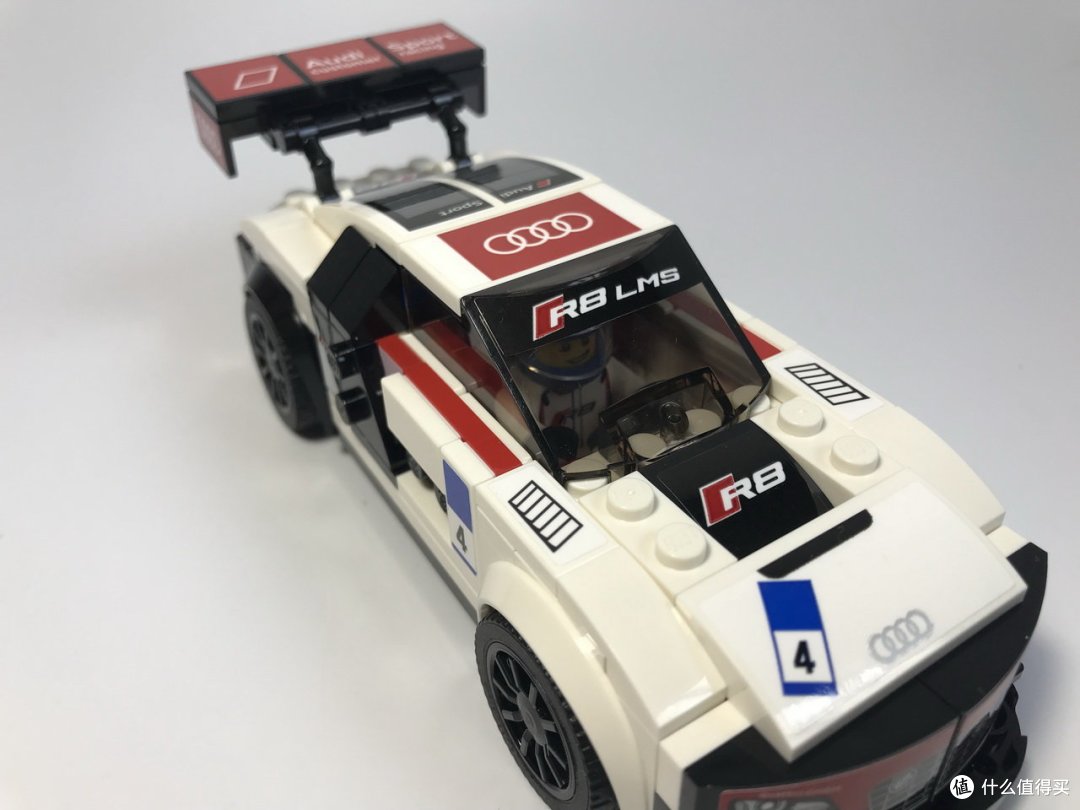 lego乐高拼拼乐75873超级赛车系列奥迪r8lms