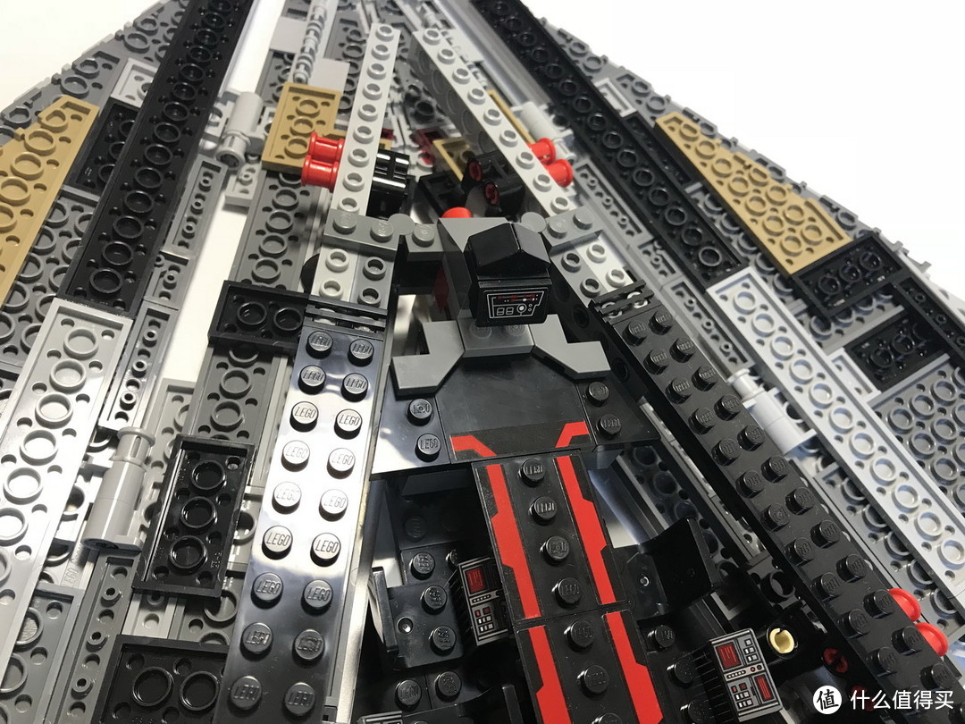 #本站首晒#我也有大宝剑了—LEGO 乐高 75190 第一秩序 歼星舰