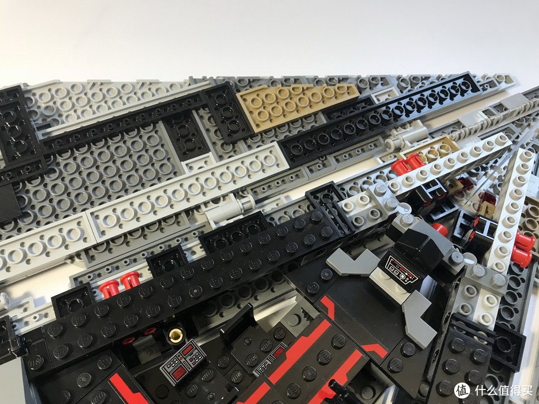 #本站首晒#我也有大宝剑了—LEGO 乐高 75190 第一秩序 歼星舰