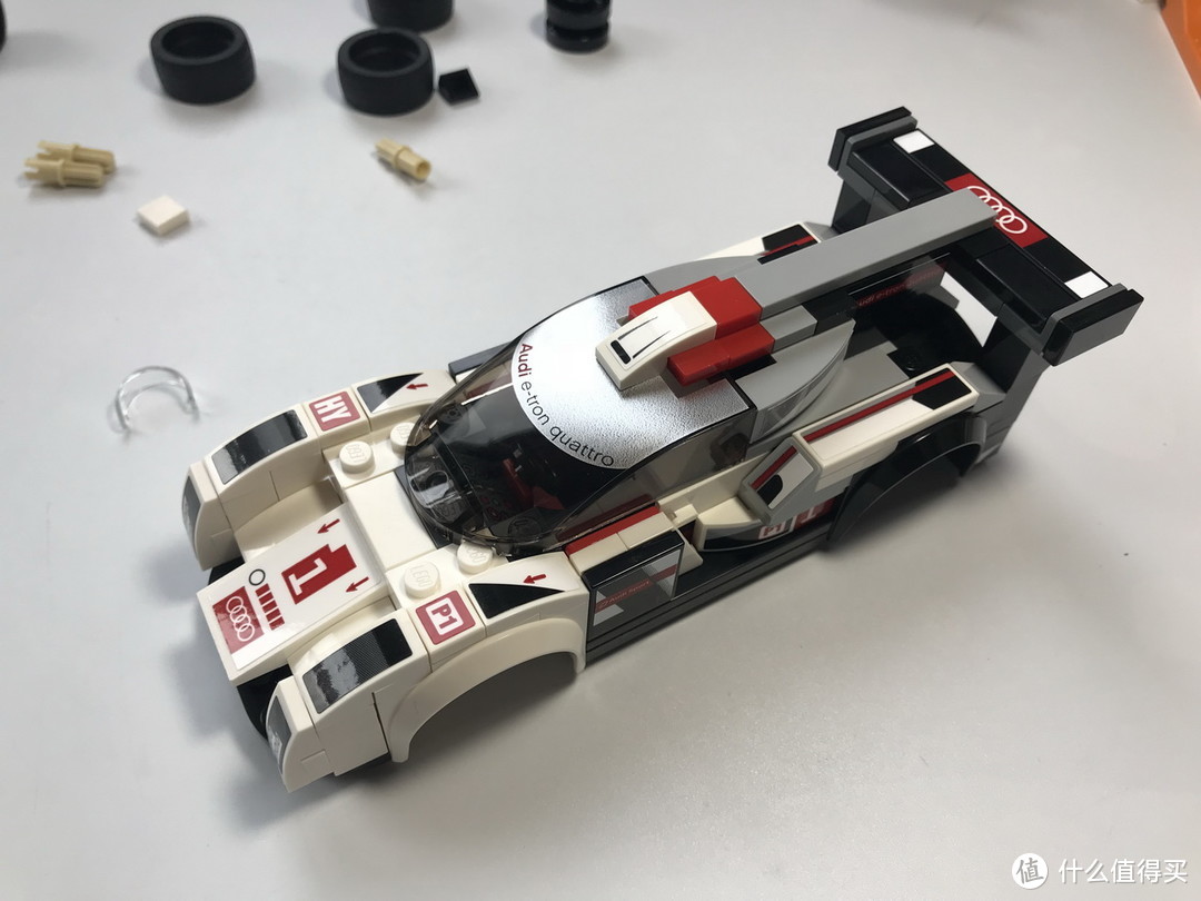LEGO 乐高 拼拼乐 75872 超级赛车系列 Audi R18 e-tron quattro 开箱