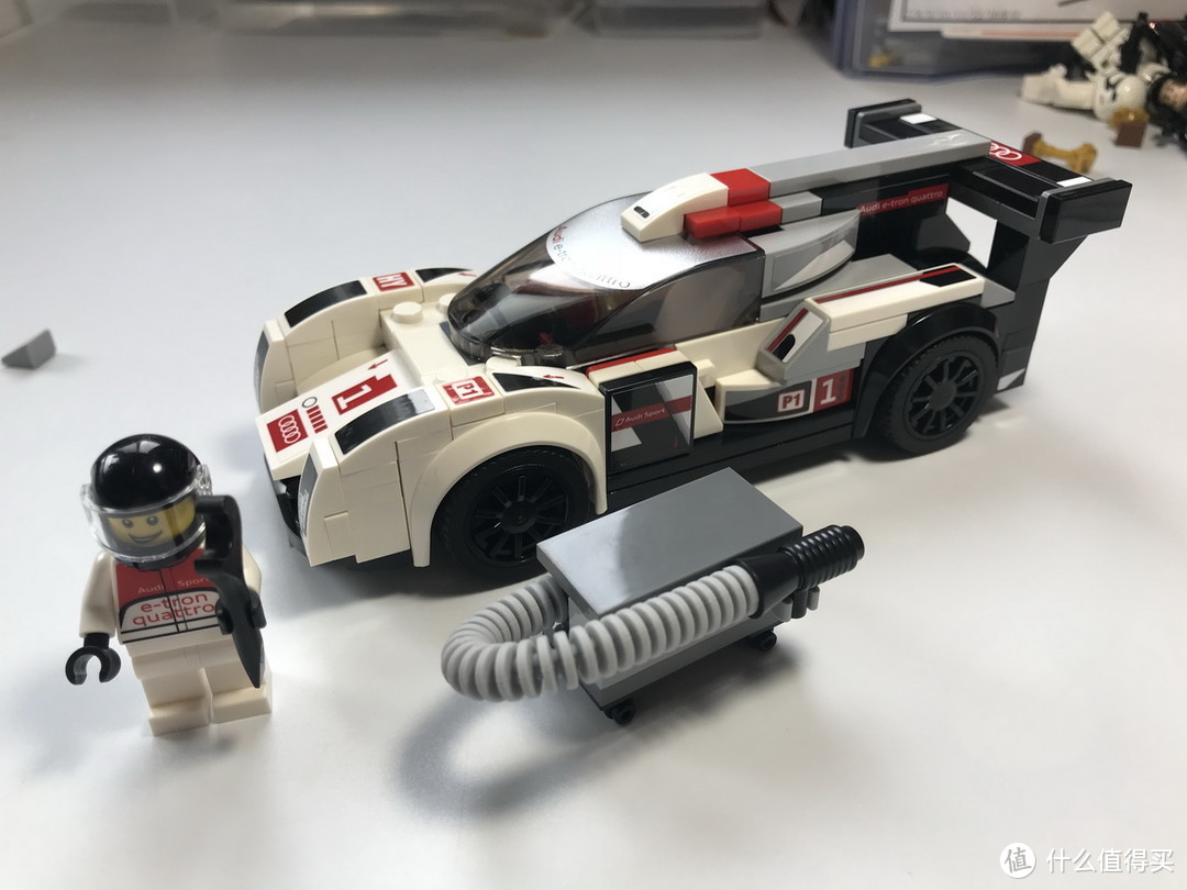 LEGO 乐高 拼拼乐 75872 超级赛车系列 Audi R18 e-tron quattro 开箱