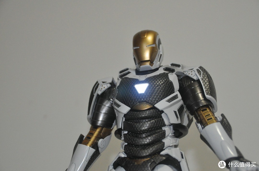 #本站首晒#HOTTOYS MMS214 Iron Man3 钢铁侠3 MK39 Star Boost 双子星战甲