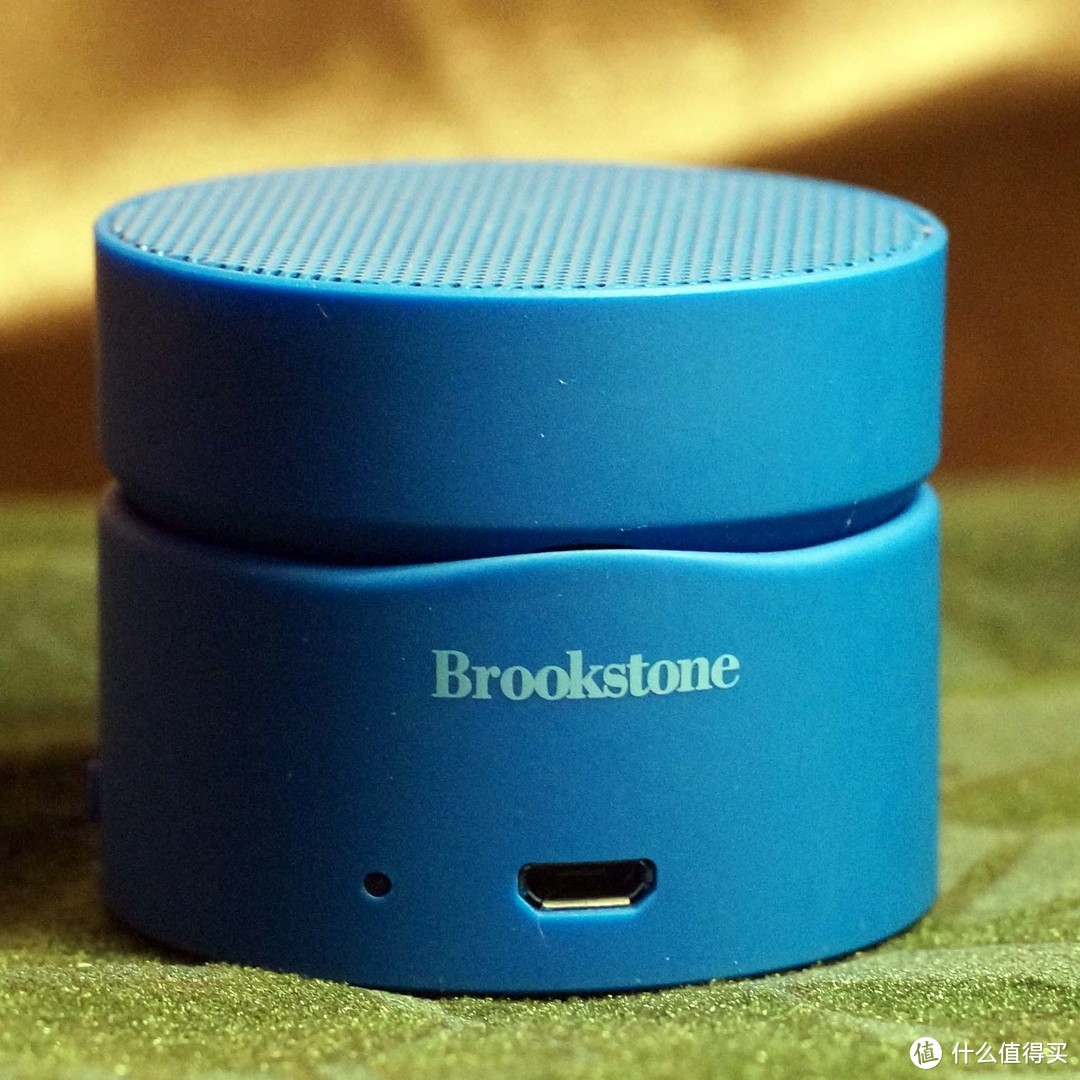掌中的霹雳小巨肺—美国 Brook Stone 迷你旋转 无线音箱 开箱