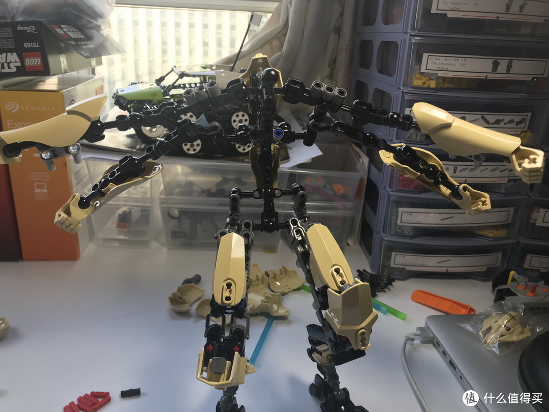 LEGO 乐高 拼拼乐 星球大战系列 75112 格里弗斯将军 开箱