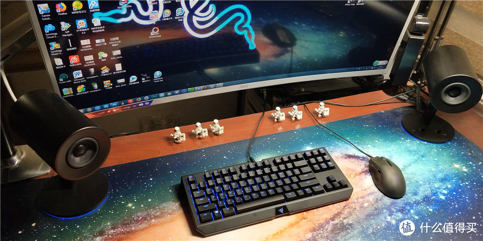 #本站首晒#雷蛇之锤—Razer 雷蛇 Nommo 天狼星幻彩版音箱 开箱