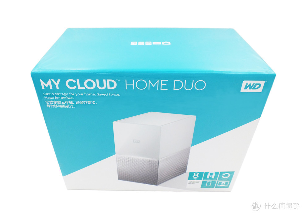 My Cloud Home Duo十分上手—WD 西部数据 My Cloud Home Duo 个人云存储设备 RAID1的简易版NAS