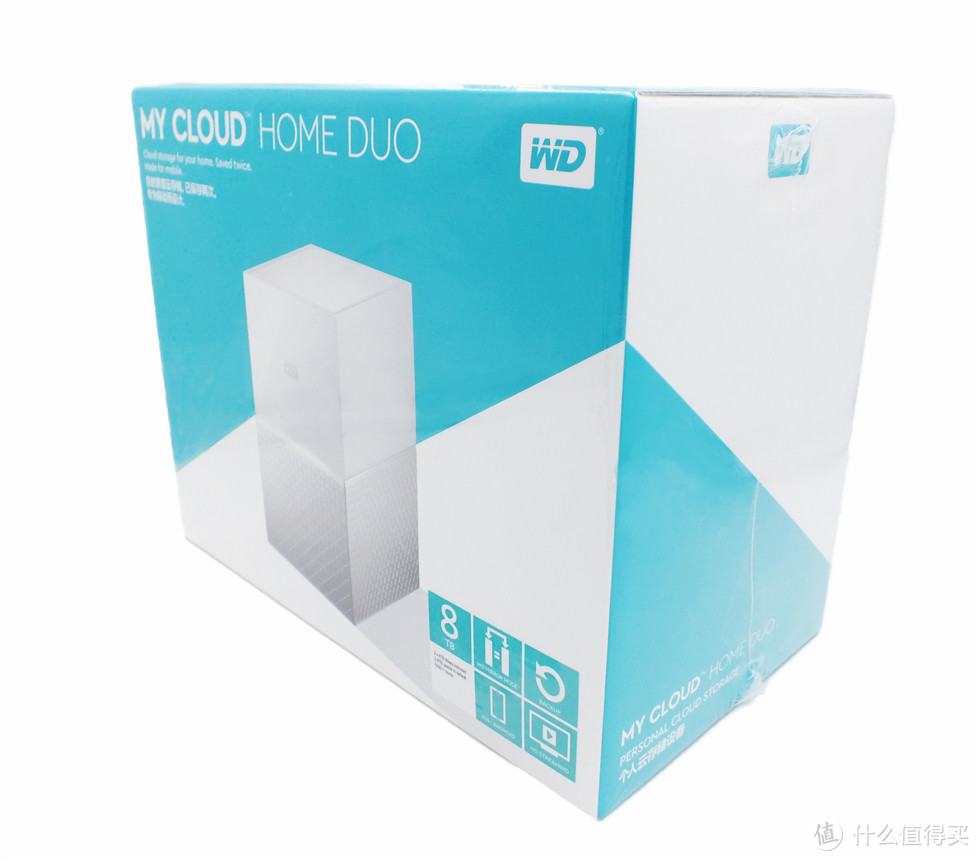 My Cloud Home Duo十分上手—WD 西部数据 My Cloud Home Duo 个人云存储设备 RAID1的简易版NAS