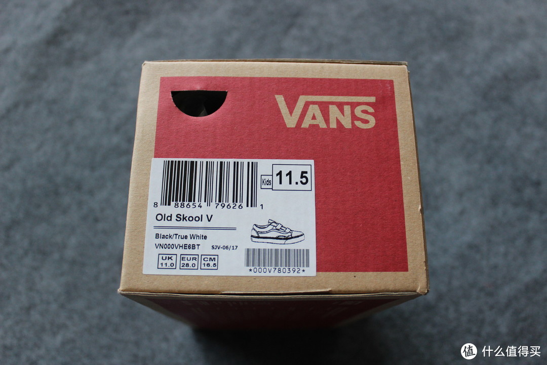 VANS 范斯 Old Skool V 运动休闲童鞋 晒单