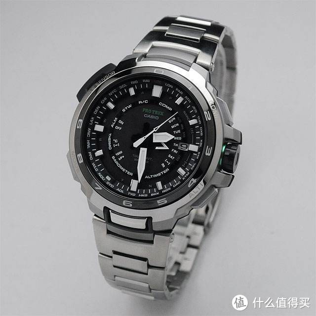 Casio 卡西欧 第三代户外旗舰 PRX-8000t 男款太阳能电波手表 使用评测