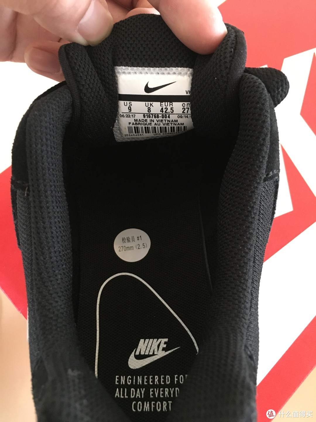 NIKE 耐克 AIR MAX MURI 男子休闲鞋开箱晒单