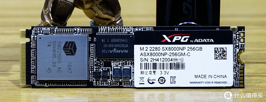 M.2固态硬盘也玩RGB灯效—ADATA 威刚 Storm 固态硬盘散热器 + SX8000 256G 固态硬盘 入手详测