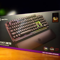 酷冷至尊 MK750 RGB机械键盘外观展示(防滑垫|轴体|键帽|手托)