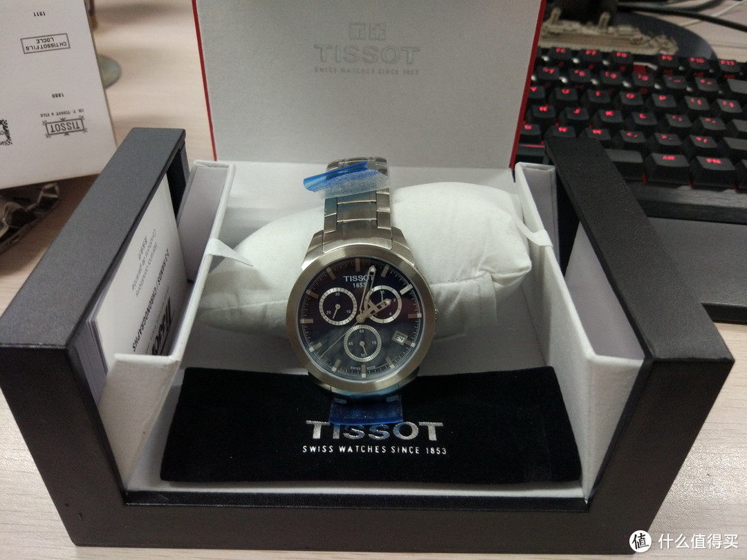 TISSOT 天梭 T-Sport系列 T069.417.44.041.00 男士钛合金时装腕表 开箱晒单