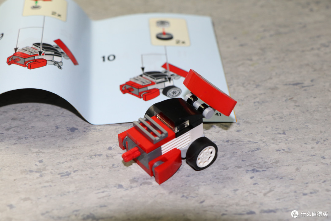 小set一样有乐趣—lego 乐高 百变三合一系列 31055 红色小跑车 开箱
