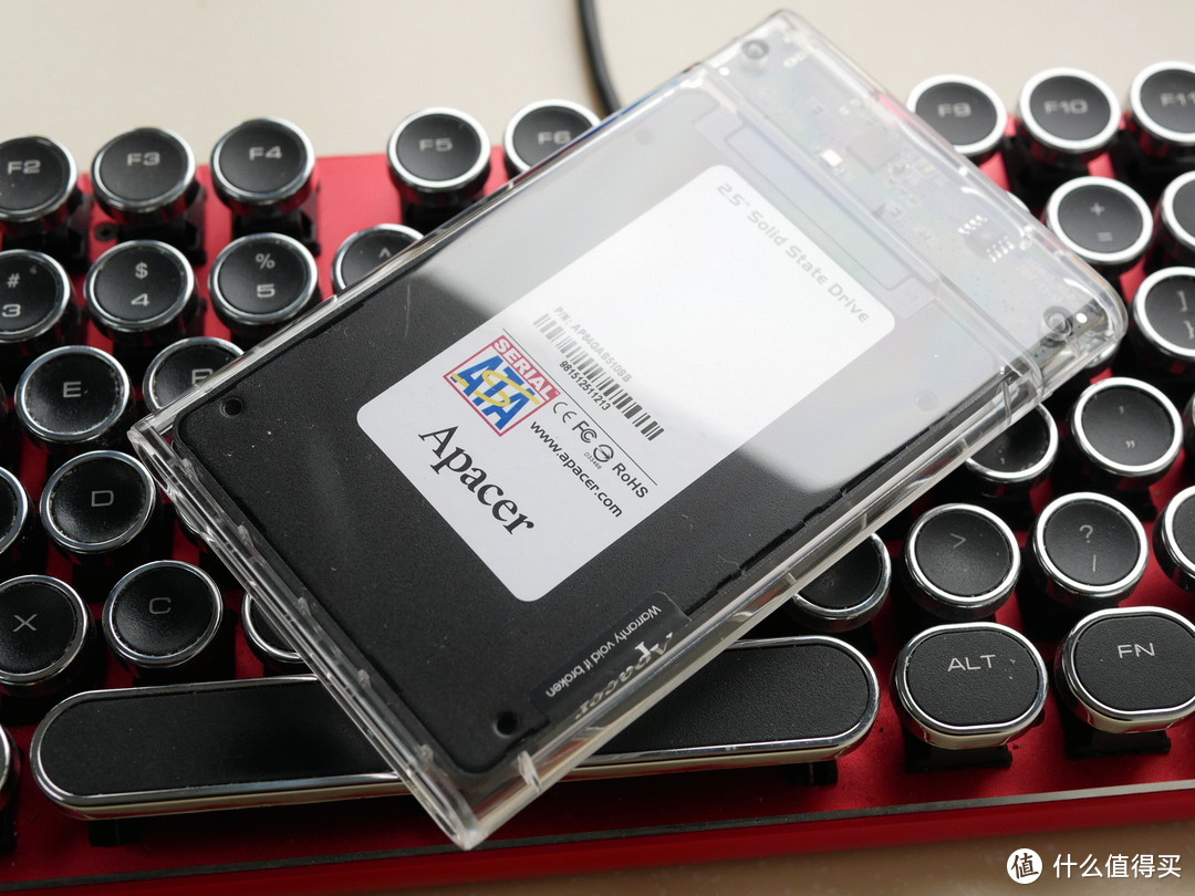ORICO 奥睿科 2.5寸 USB3.0 透明硬盘盒 评测和个性化DIY