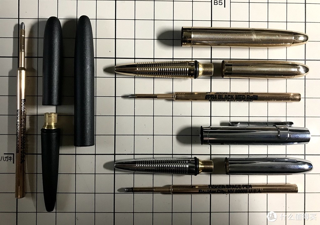 #2017剁手回忆录# 2017年我竟然买了五支太空笔！（Fisher Space Pen）