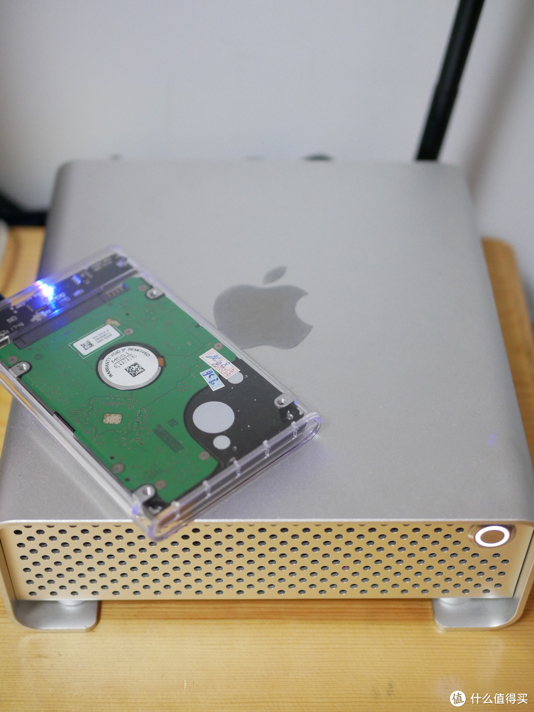 ORICO 奥睿科 2.5寸 USB3.0 透明硬盘盒 评测和个性化DIY