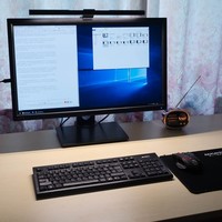 明基 WiT ScreenBar LED夹灯使用总结(亮度|光线|发热量)