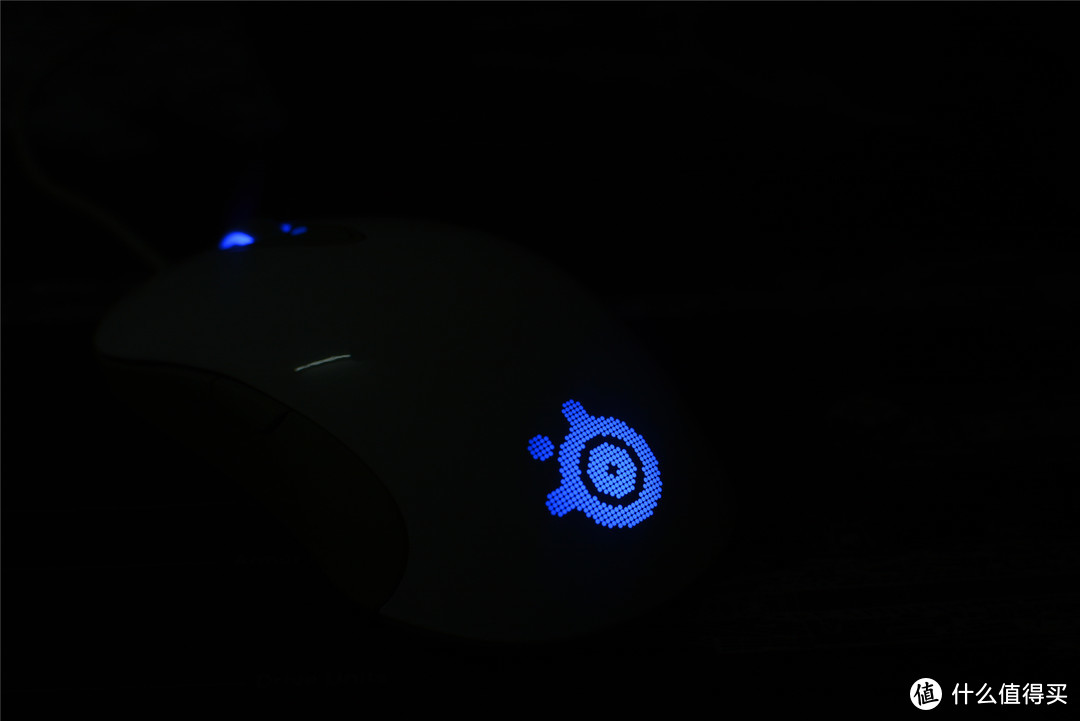 新年礼物秀—SteelSeries 赛睿 Sensei Raw 霜冻之蓝光学版 鼠标 开箱评测