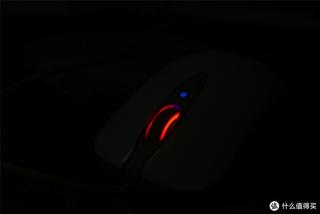 新年礼物秀—SteelSeries 赛睿 Sensei Raw 霜冻之蓝光学版 鼠标 开箱评测