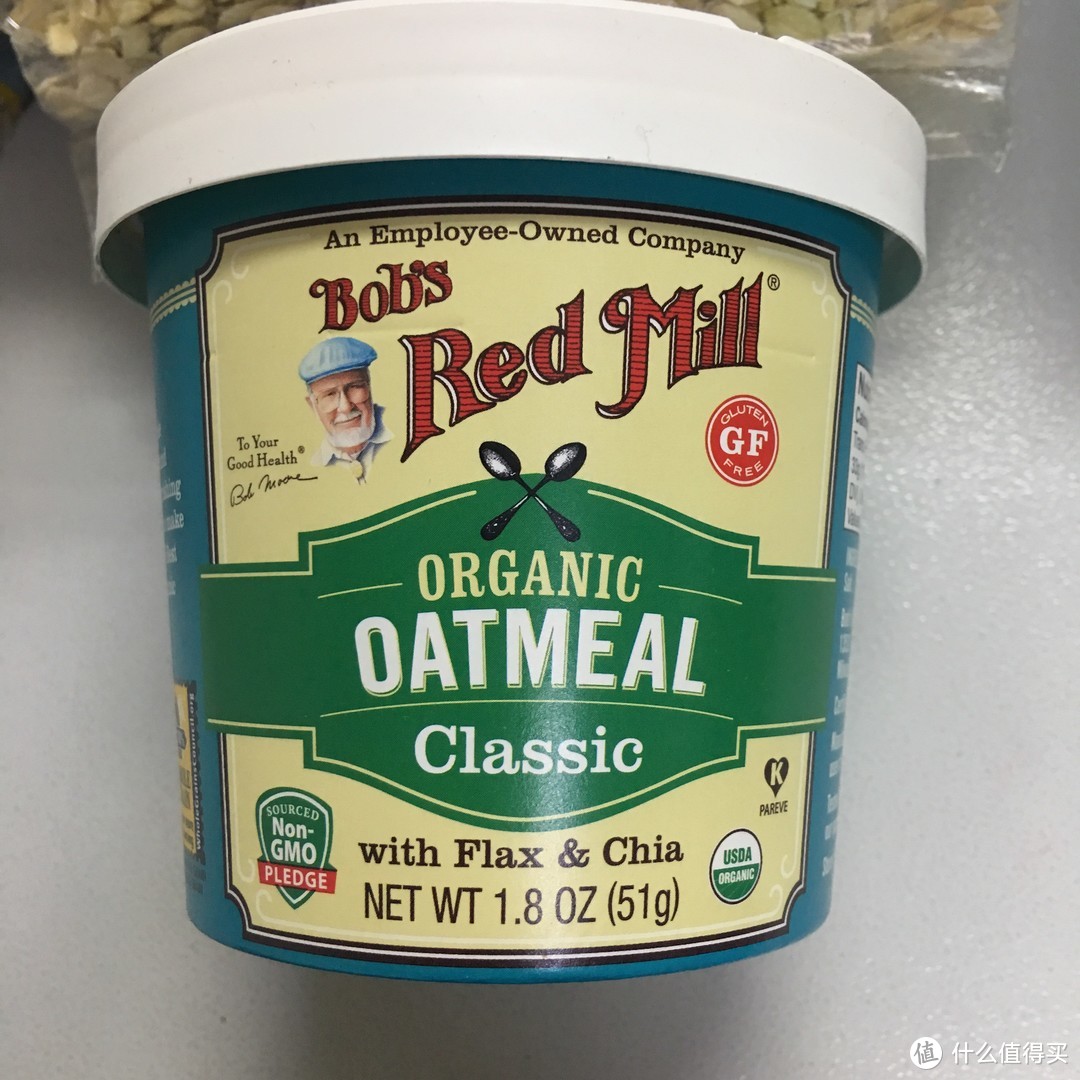 你真的了解麦片吗+国内首晒：Bob\'s Red Mill 新品 Organic Oatmeal Cup食用初体验
