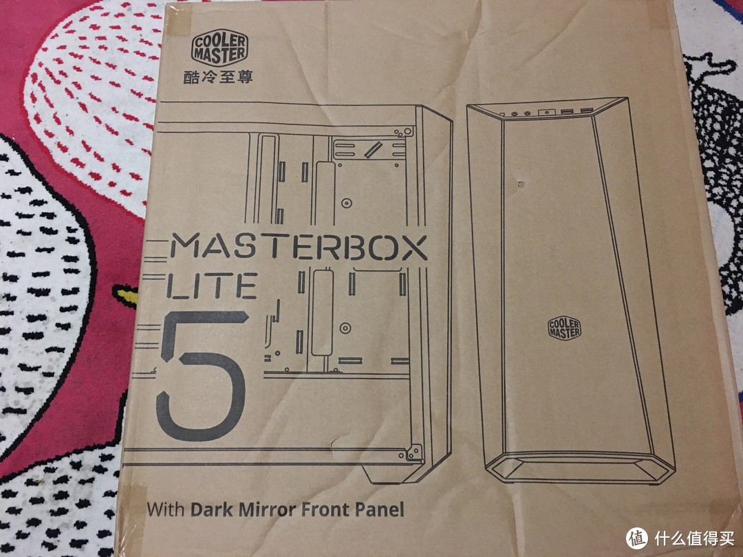 神秘的福袋礼品---酷冷至尊 MasterBox Lite5塔式侧透机箱