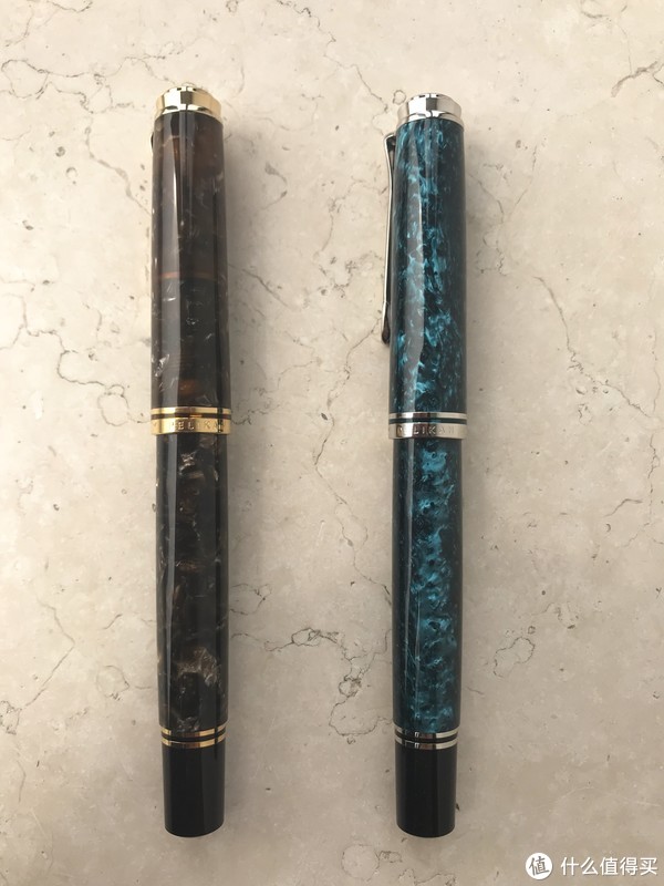 钢笔是个爱好 篇二:pelikan 百利金 m800 文艺复兴 m805 海洋漩涡