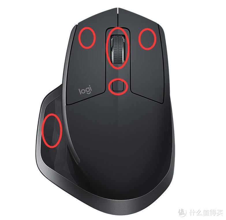 Logitech 罗技 MX MASTER 2S 鼠标 开箱