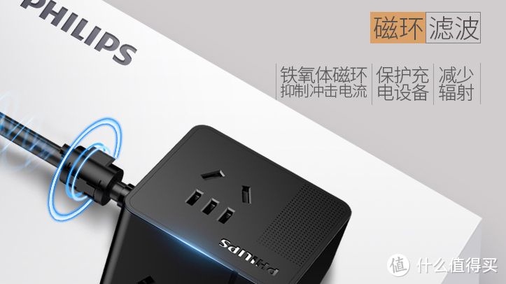 新年第一测：飞利浦 便携迷你USB桌面旅行插座
