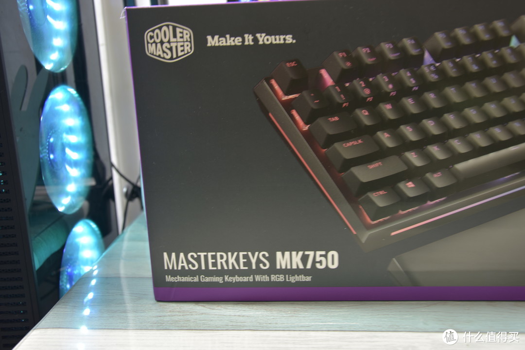 #原创新人#新的一年，给自己来一把键盘：CoolerMaster 酷冷至尊 MK750 RGB 机械键盘 简单开箱