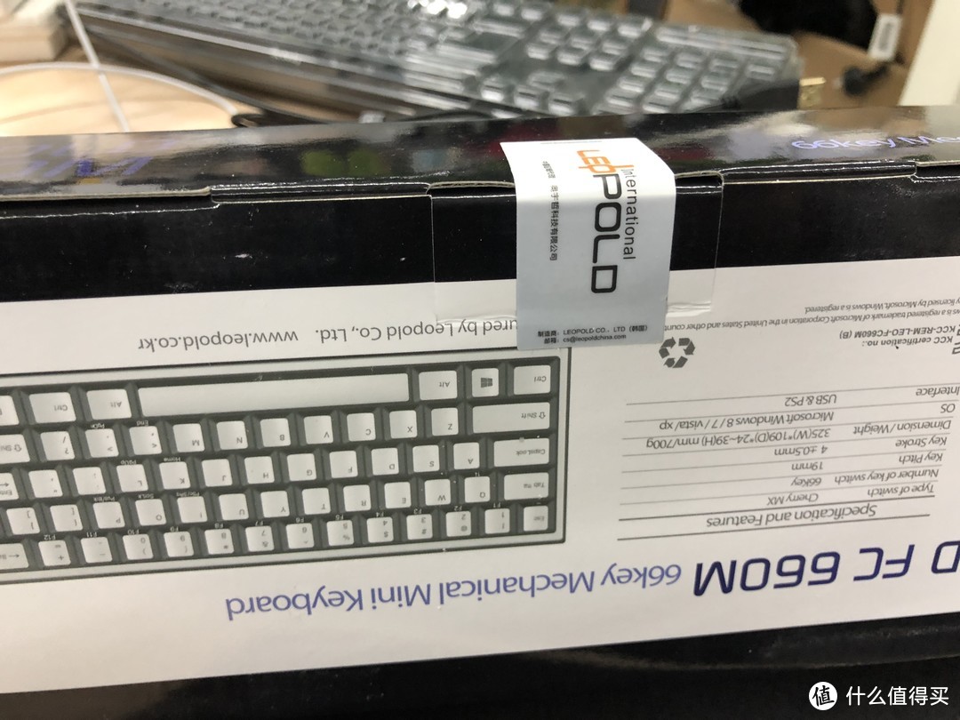 Leopold 利奥博德 fc660m 机械键盘 开箱（附与Akko X Ducky 3108 键盘对比）