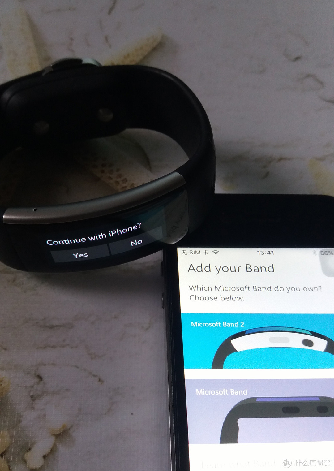 Microsoft 微软 Band 2 运动手环 开箱&体验评测（附详细配对图解、个性化设置和功能使用）