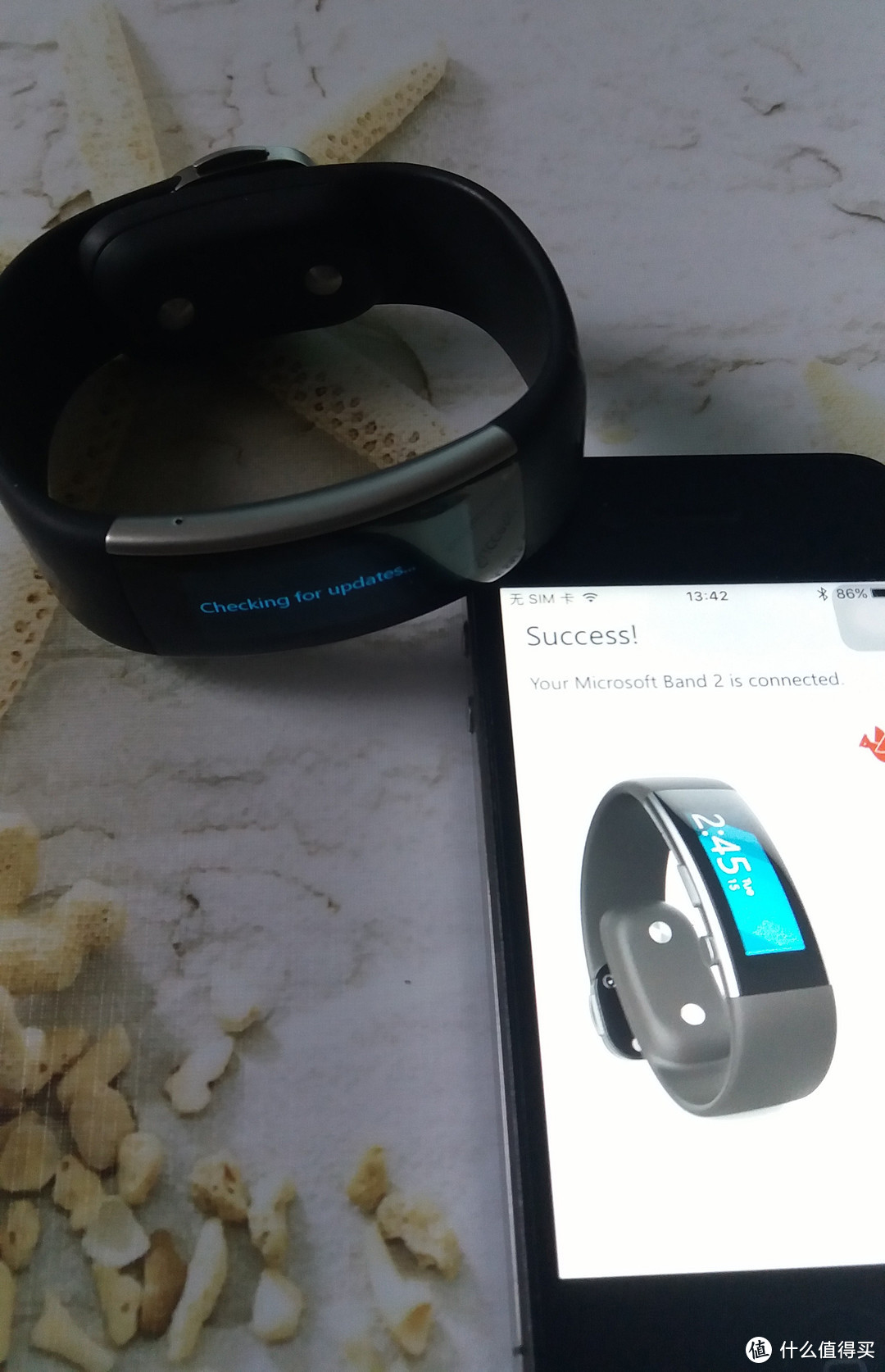 Microsoft 微软 Band 2 运动手环 开箱&体验评测（附详细配对图解、个性化设置和功能使用）