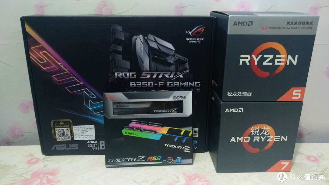 #原创新人#小麻雀五脏俱全：ASUS 华硕 ROG Strix B350-F Gamin 主板搭载锐龙 Ryzen 2400G 处理器评测