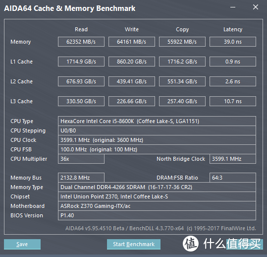 进击的内存：ASRock 华擎 Z370 主板 + 海盗船复仇者 LPX 4266内存 装机性能参数调教笔记