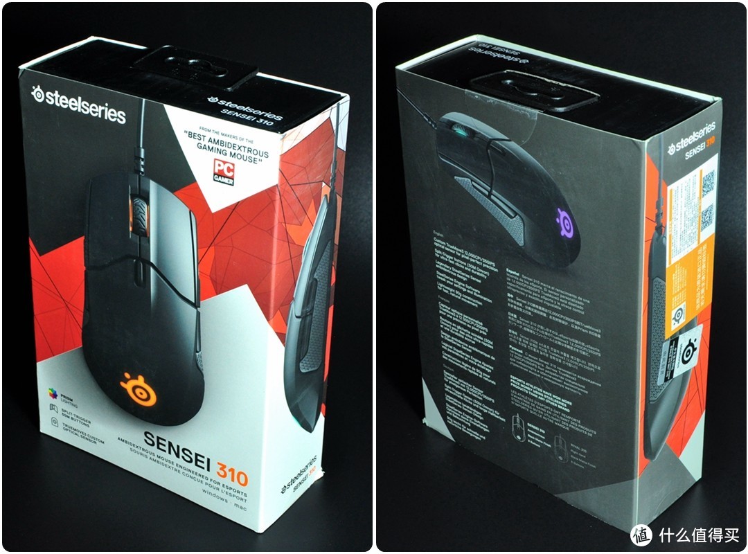 SteelSeries 赛睿 Sensei 310 游戏鼠标使用拆解评测