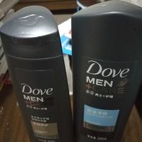 轻众测-多芬男士护理 舒适净爽型 沐浴露 250ml + 多效养护型 强韧洗发露 200ml