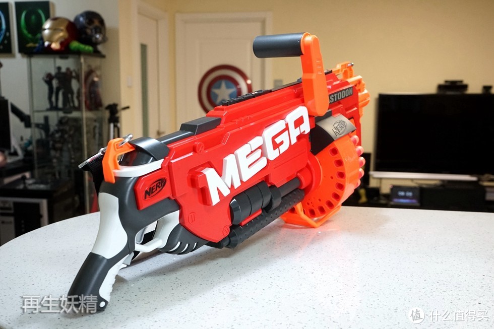 NERF 热火 MEGA系列 B8086 超级威力发射器  开箱、简评、试射