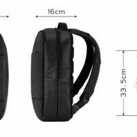 Incase City Compact 双肩背包使用体验(尺寸|背负|肩带|手提|拉链)