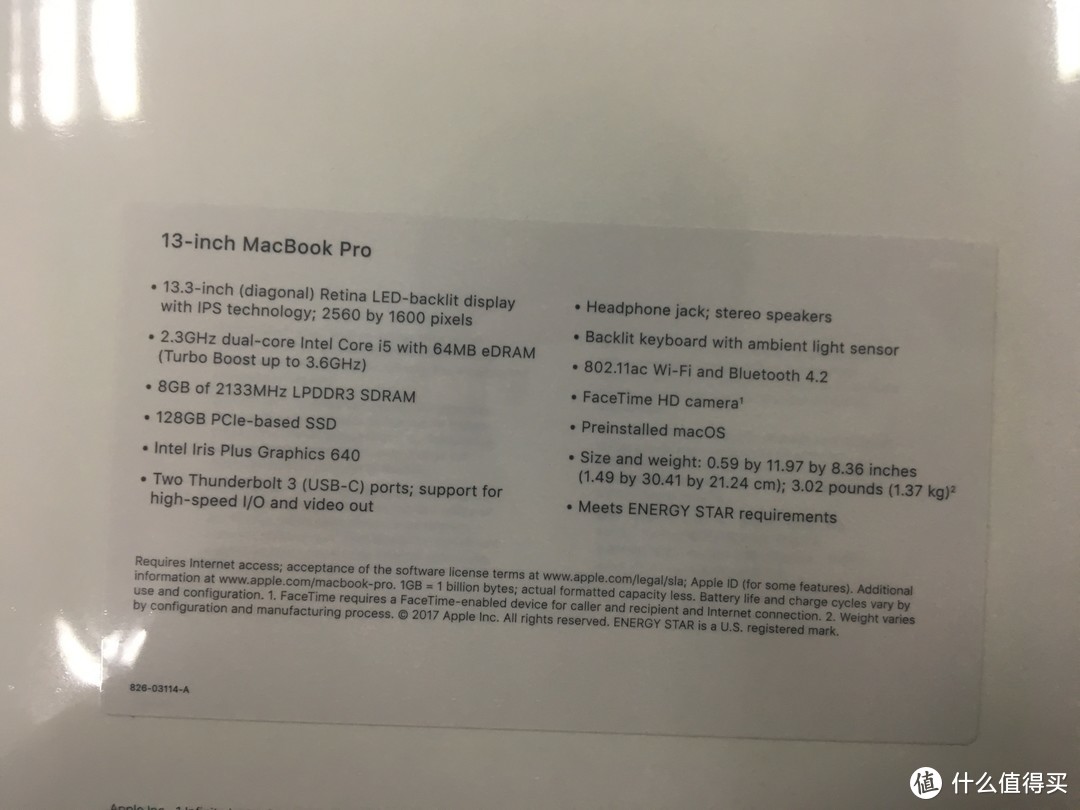 【购买&开箱&体验】7100元入手全新 Apple 苹果 MacBook Pro 13英寸 2017款笔记本电脑