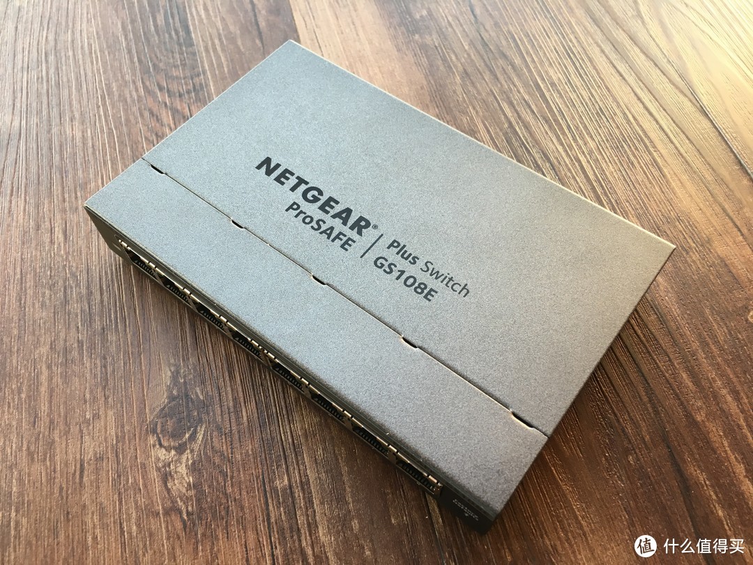 NETGEAR 美国网件 GS108E 交换机 开箱及单线复用教程