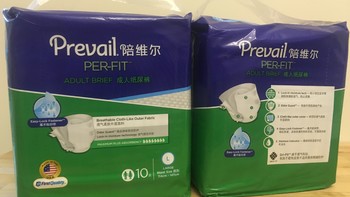 白色大橙子前来众测！Prevail陪维尔 成人纸尿裤 2包