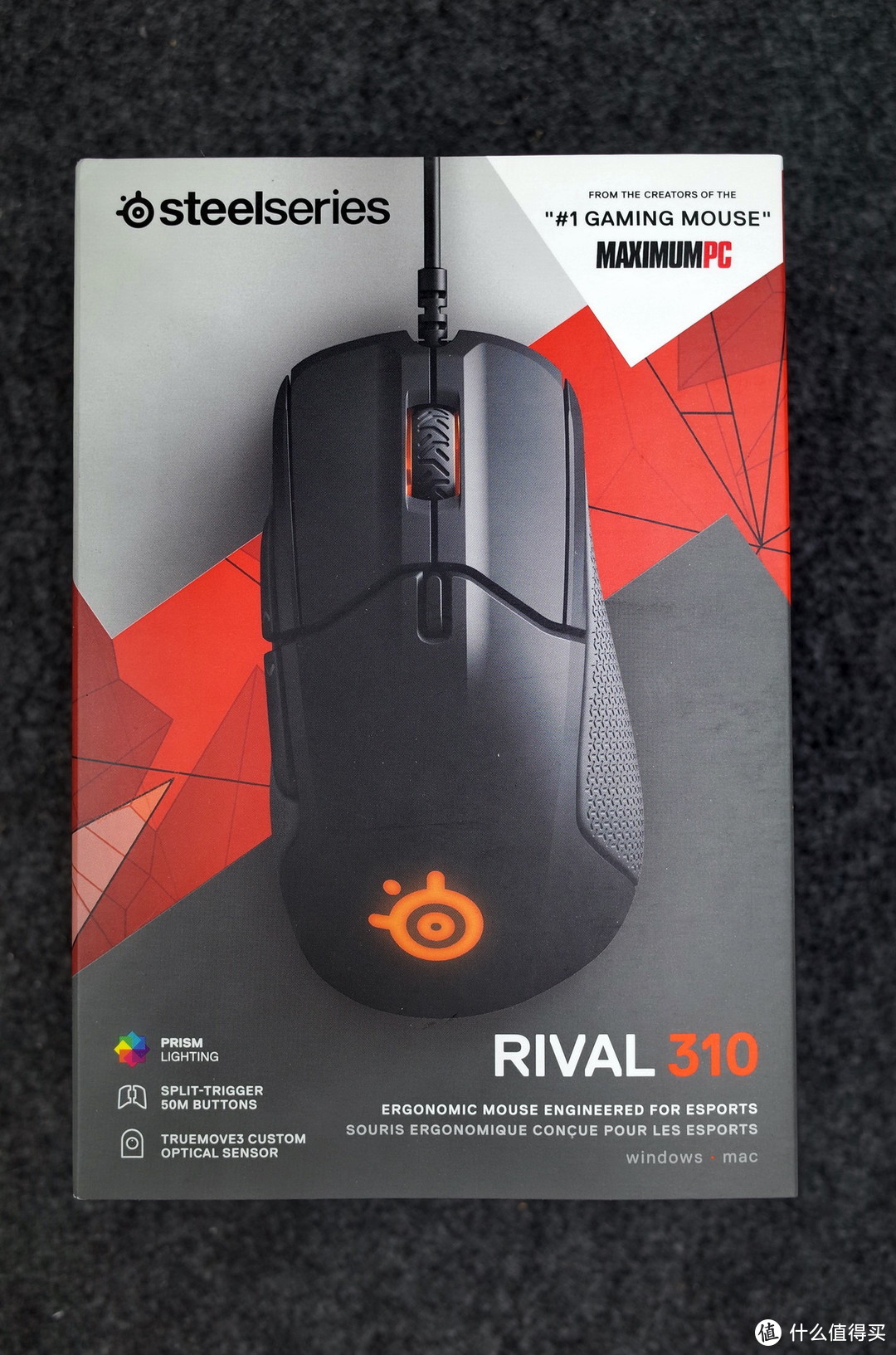 SteelSeries 赛睿 Rival 310 游戏鼠标使用简评