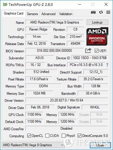 谜之翻车记：AMD Ryzen R3 2200G APU +ASUS 华硕 B350ma 主板 装机初体验