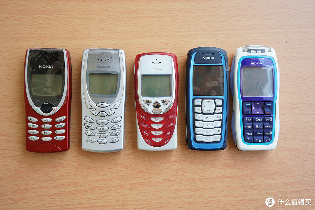 回忆满满的诺基亚手机：NOKIA 8210、8250、8310、3100、3220、QD、N73