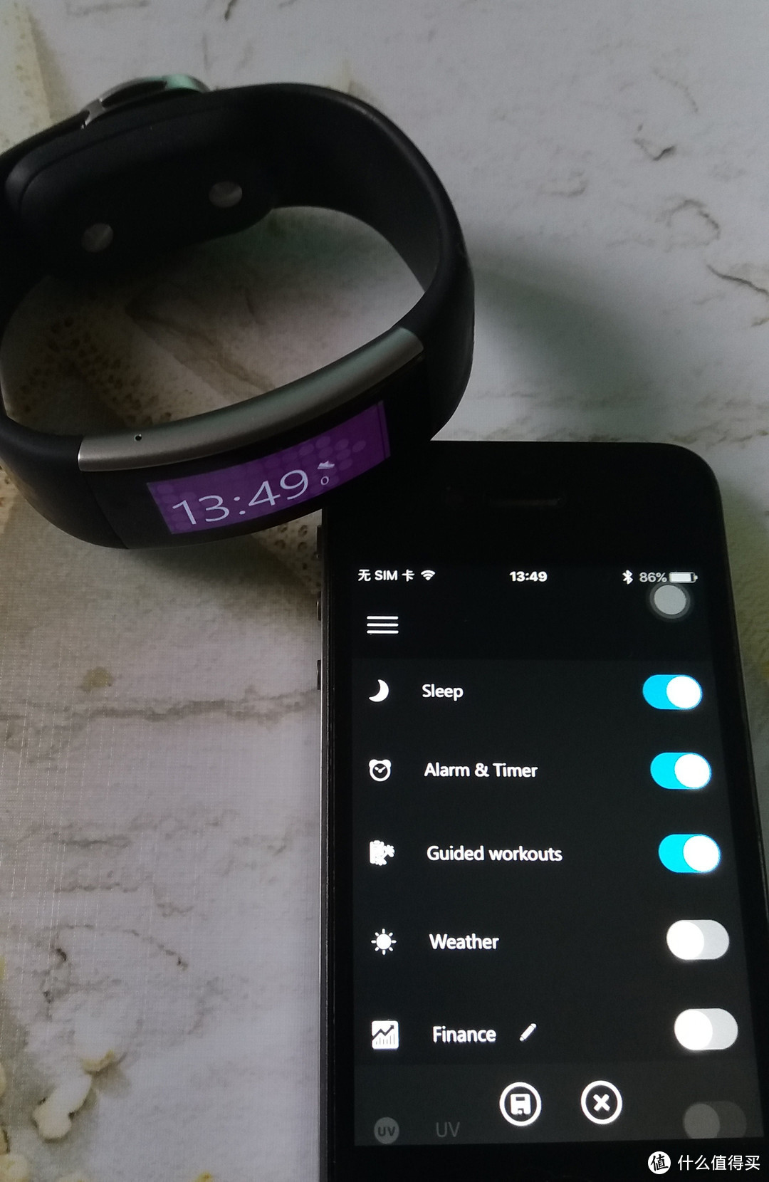 Microsoft 微软 Band 2 运动手环 开箱&体验评测（附详细配对图解、个性化设置和功能使用）